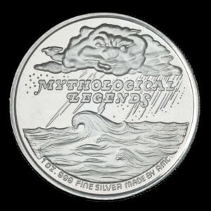 1987 Werewolf AMC Mythological Legends reverse