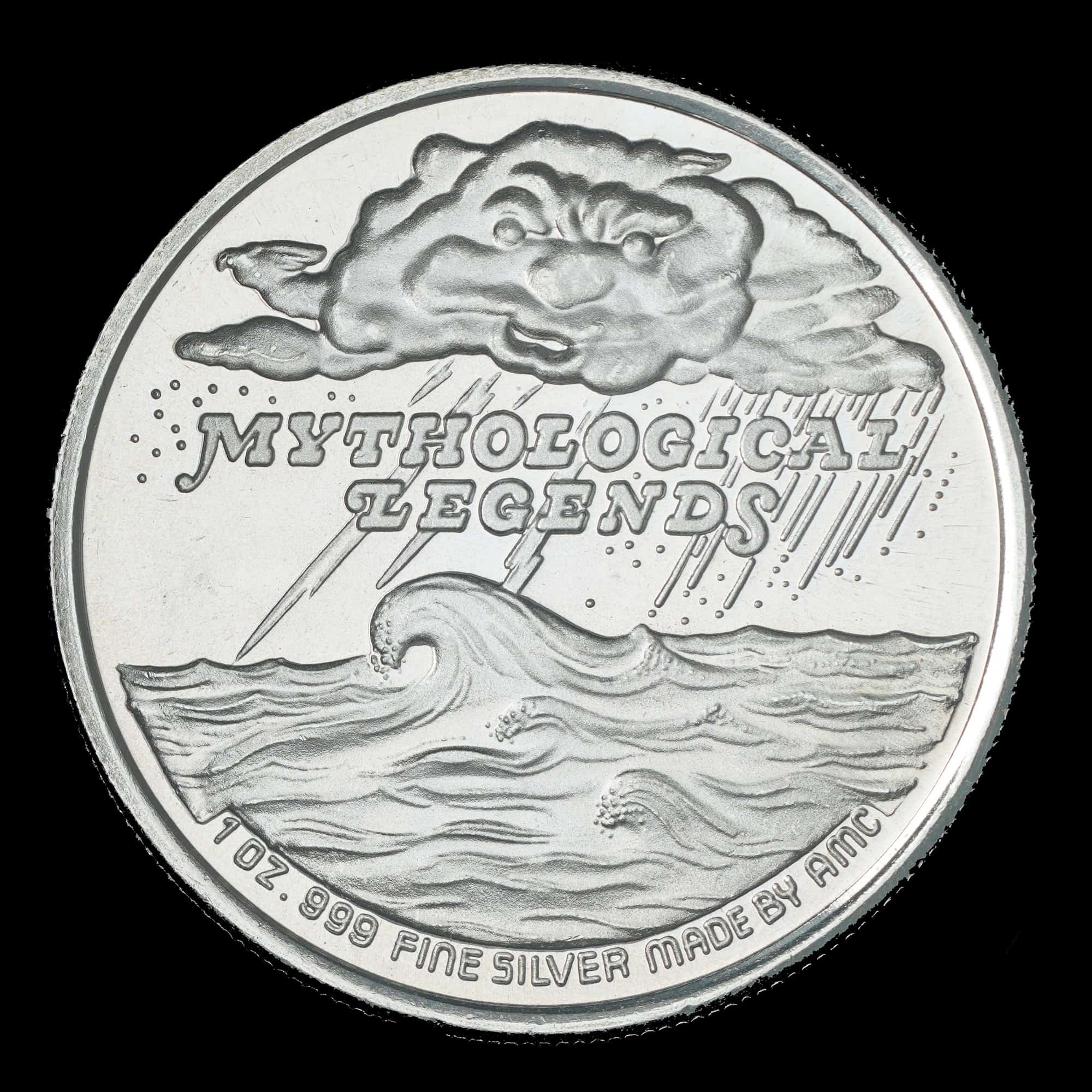 1987 Werewolf AMC Mythological Legends reverse