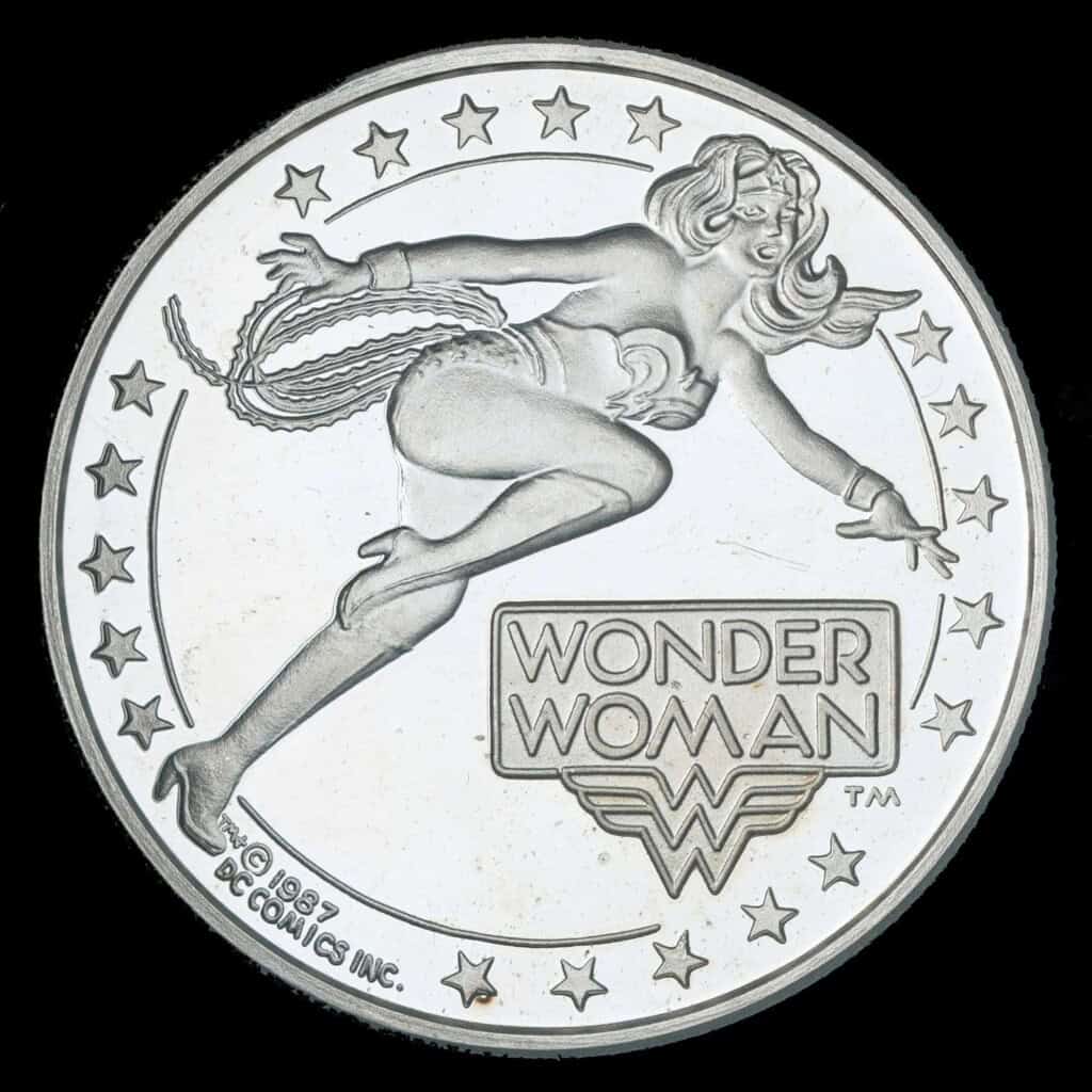 1987 Wonder Woman by DC Comics Obverse