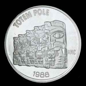 1988 Totem Pole AMC Silver Round