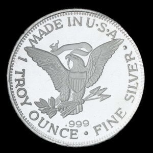 1988 Totem Pole AMC Silver Round reverse