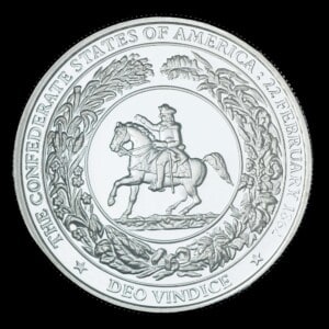 2009 Robert E. Lee Southern Hero Silver Round reverse