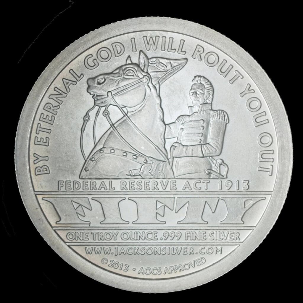2013 Andrew Jackson Business Strike (Reissue) Reverse