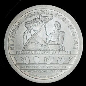 2013 Andrew Jackson Business Strike (Reissue) reverse