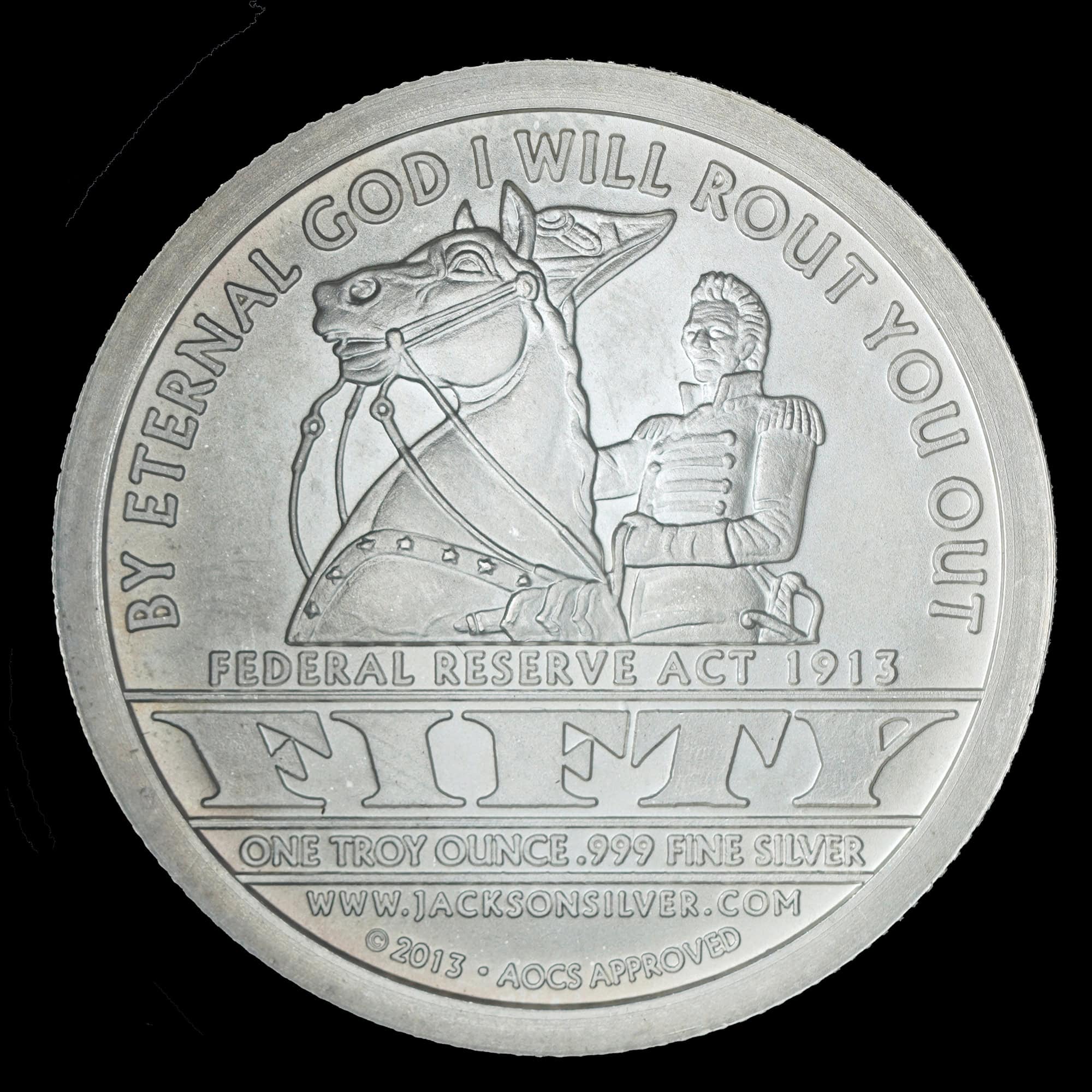 2013 Andrew Jackson Business Strike (Reissue) reverse