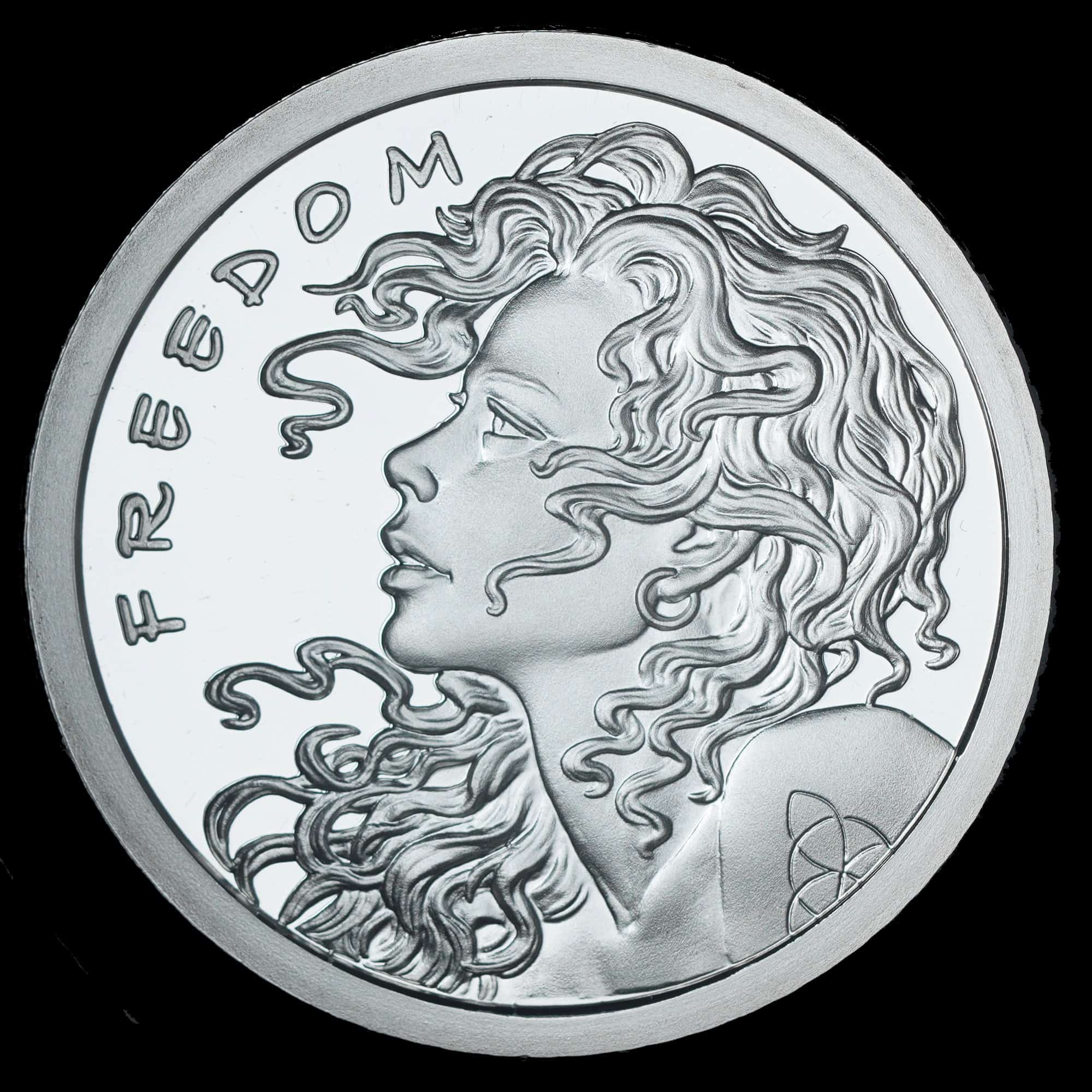 2013 Freedom Girl Silver Round obverse