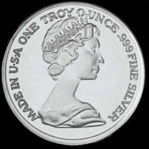1987 Silver Maple Leaf AMC Silver Round reverse