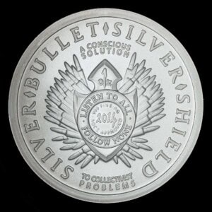 2014 Decentralized Currency SBSS Silver Round reverse