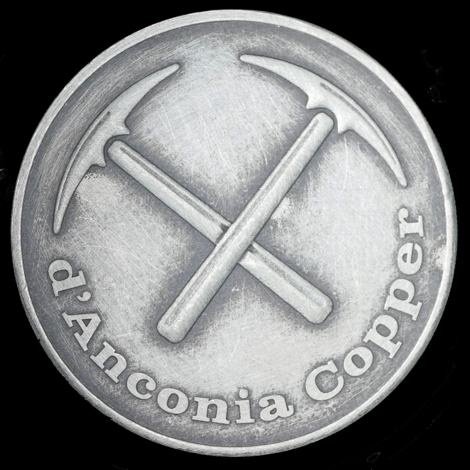2021 D’Anconia Copper – Antiqued Silver Round