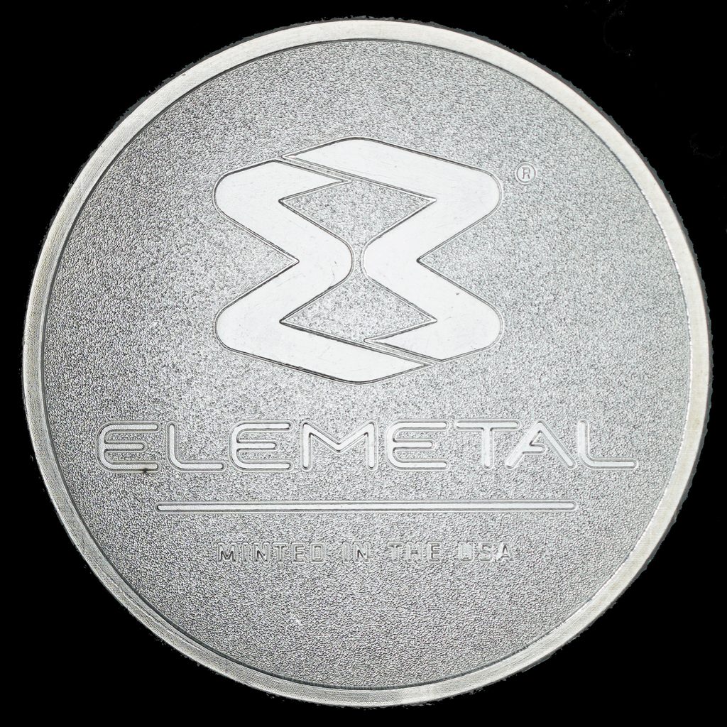 2015 Elemetal 47 Frosted Silver Round Obverse