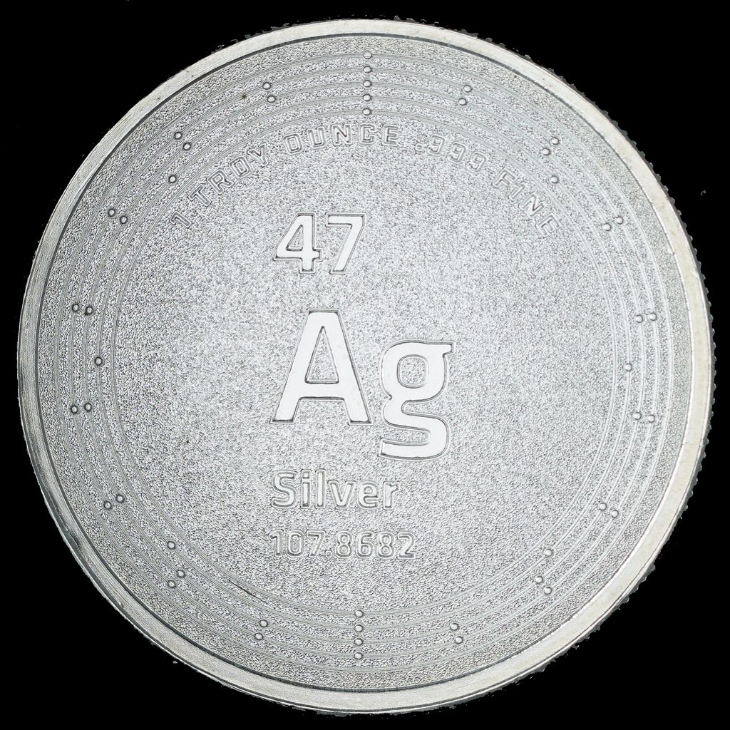 2015 Elemetal 47 Frosted Silver Round Reverse