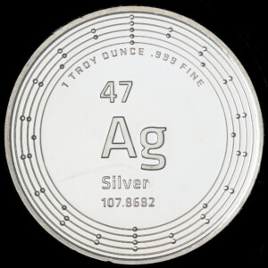 2015 Elemetal 47 Silver Round Overview reverse