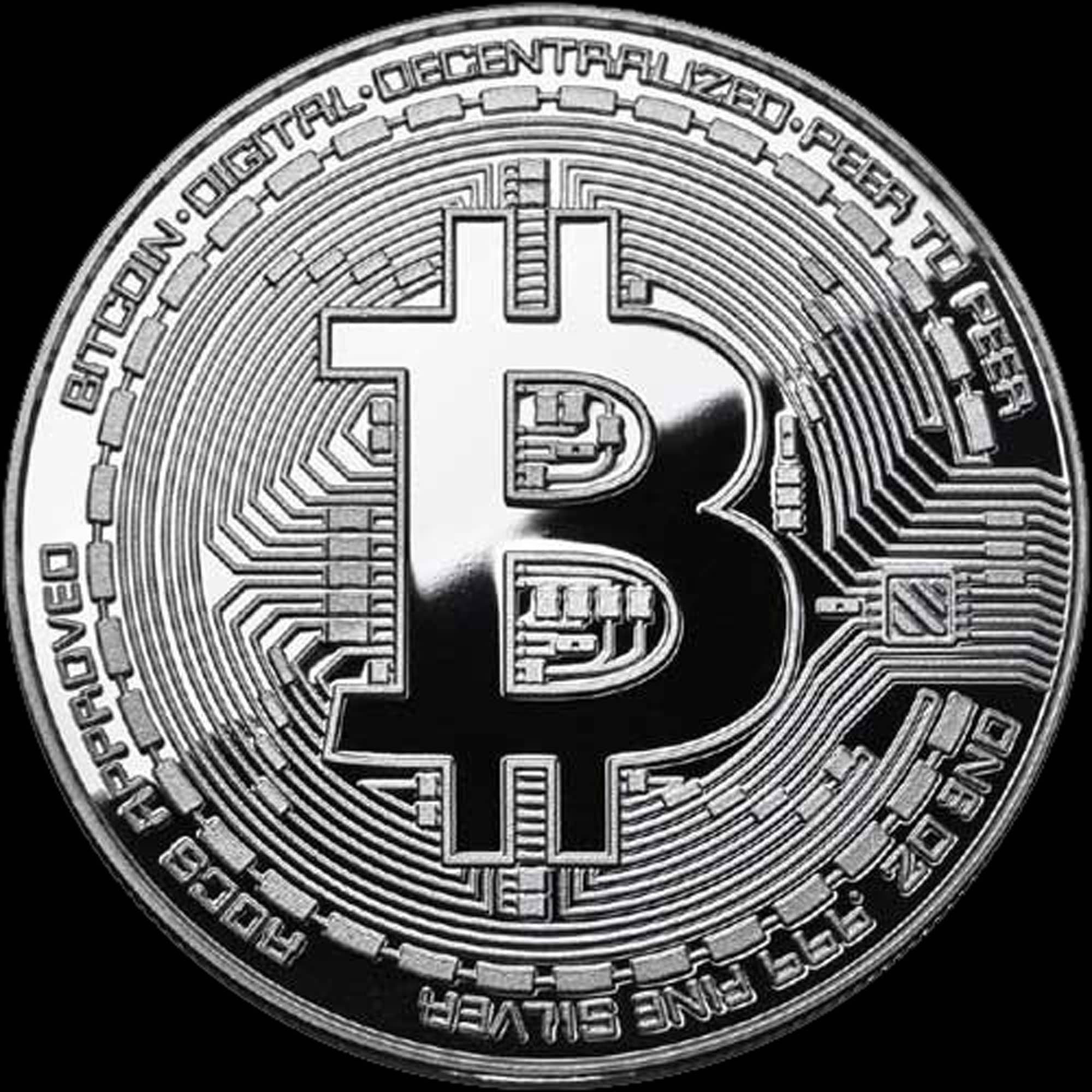 2016 Bitcoin Proof AOCS Approved Silver Round