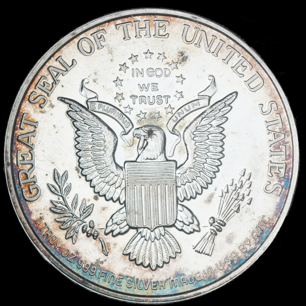 1987 Highland Light AMC Silver Round Reverse