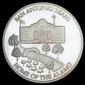 1991 San Antonio Texas Home of the Alamo obverse