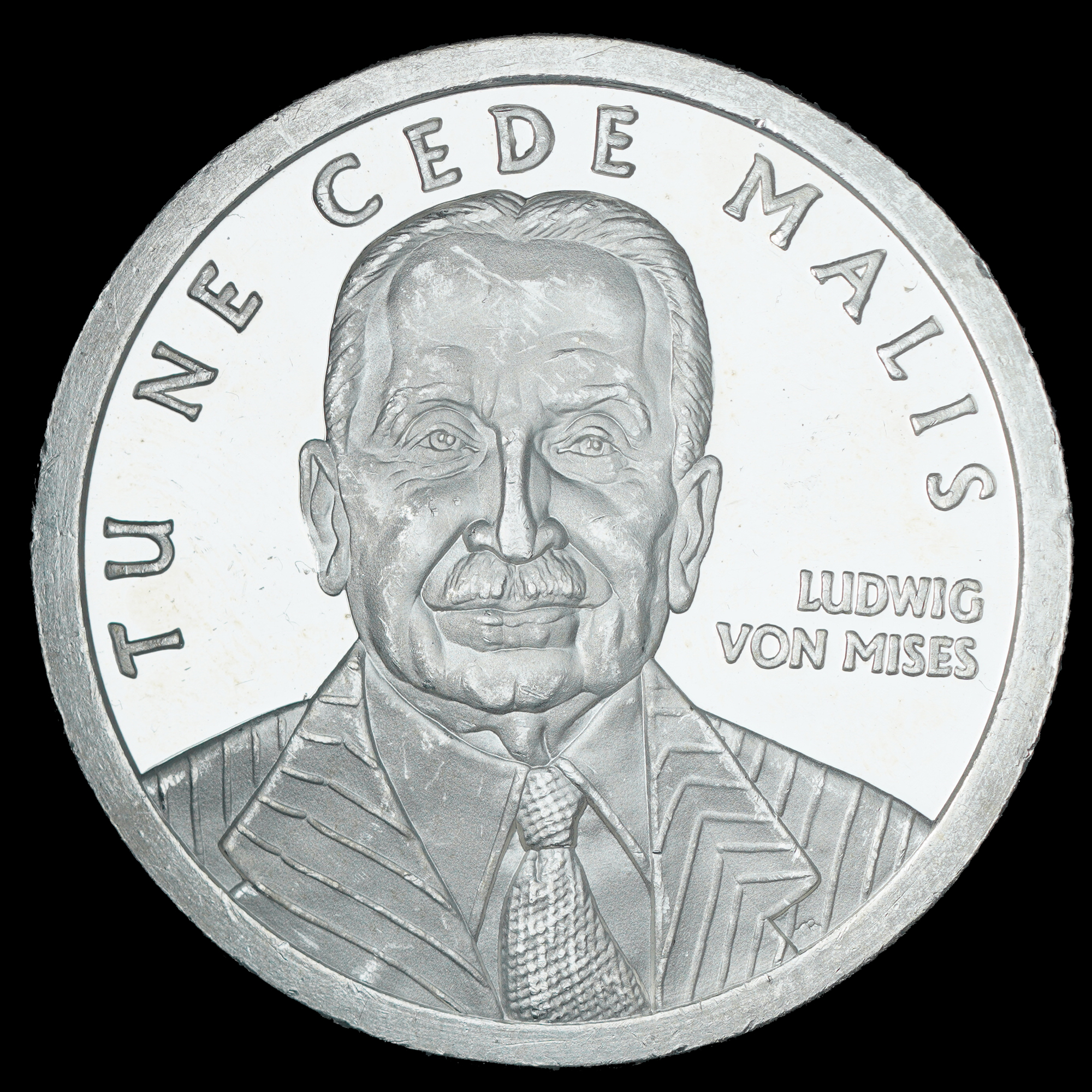 2009 Ludwig von Mises Institute Proof-Like Silver Round