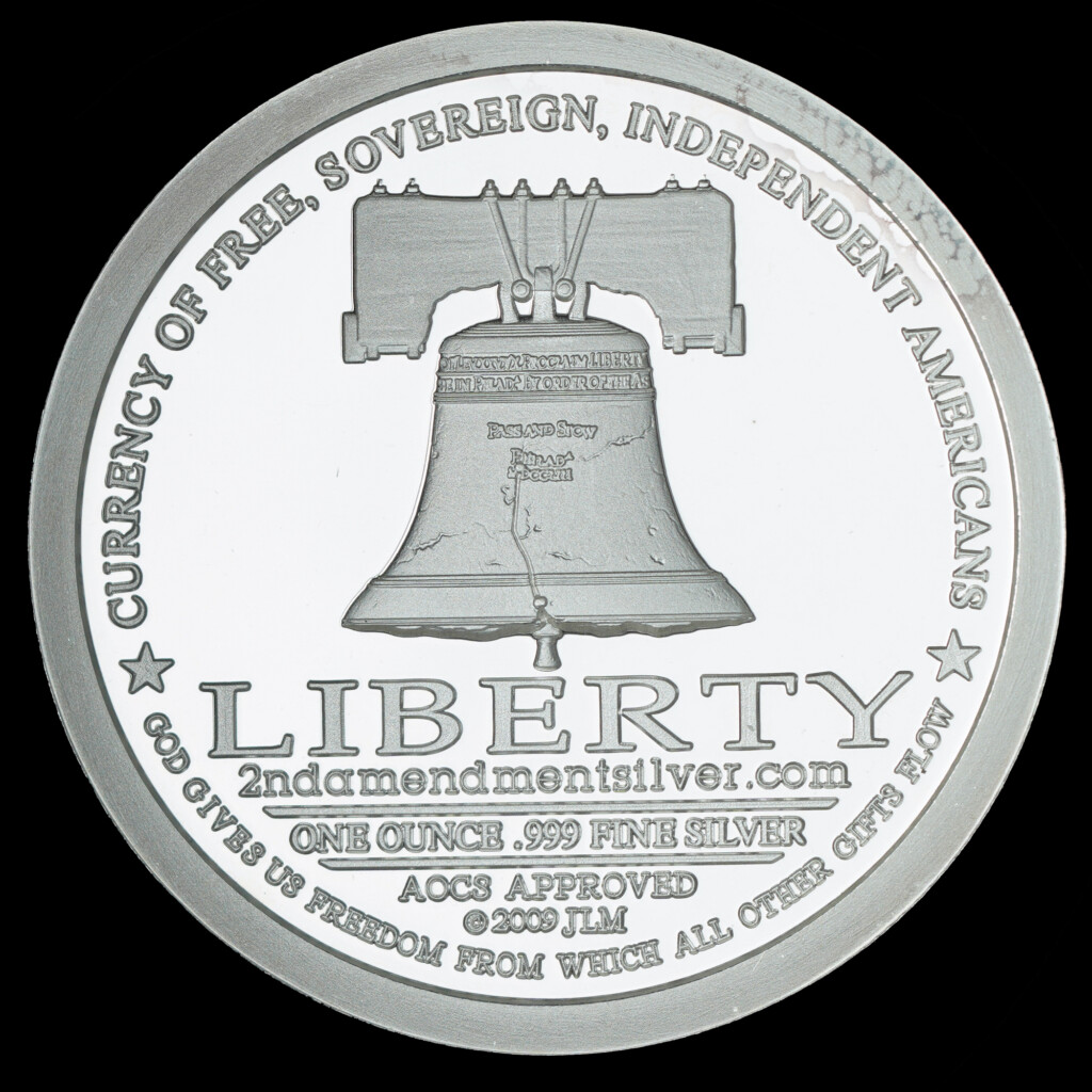 2010 Bill of Rights Silver Ninth Amendment Proof-Like Silver Round Reverse