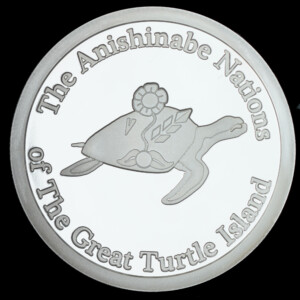 2010 Soto Nation of Turtle Island Proof-Like Silver Round obverse