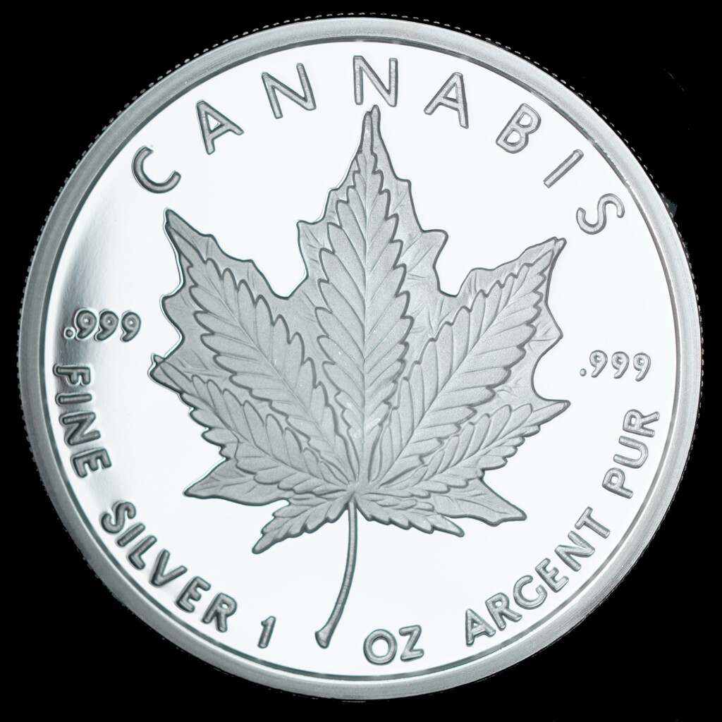 2013 Cannabis & Slave Queen Double Obverse SBSS Proof Silver Round Obverse