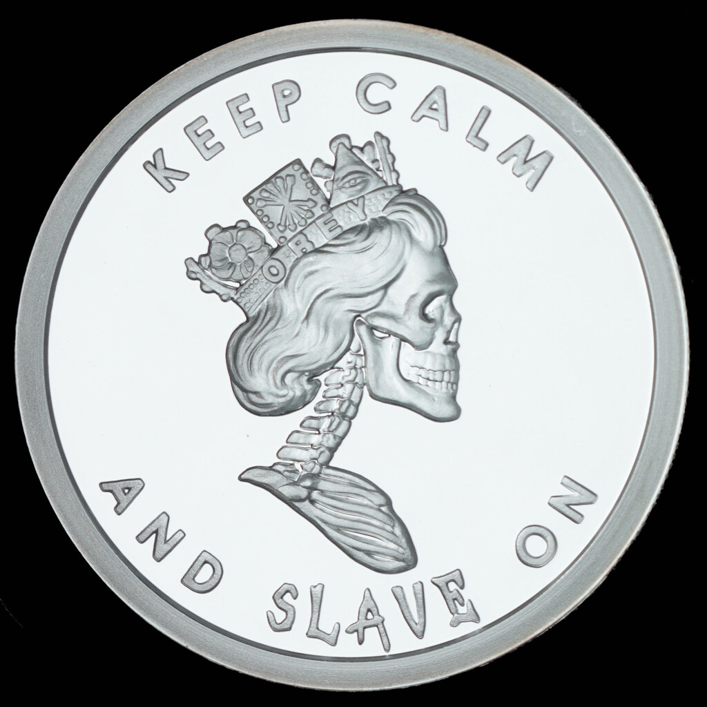 2013 Free Reign Double Obverse SBSS Silver Round Reverse